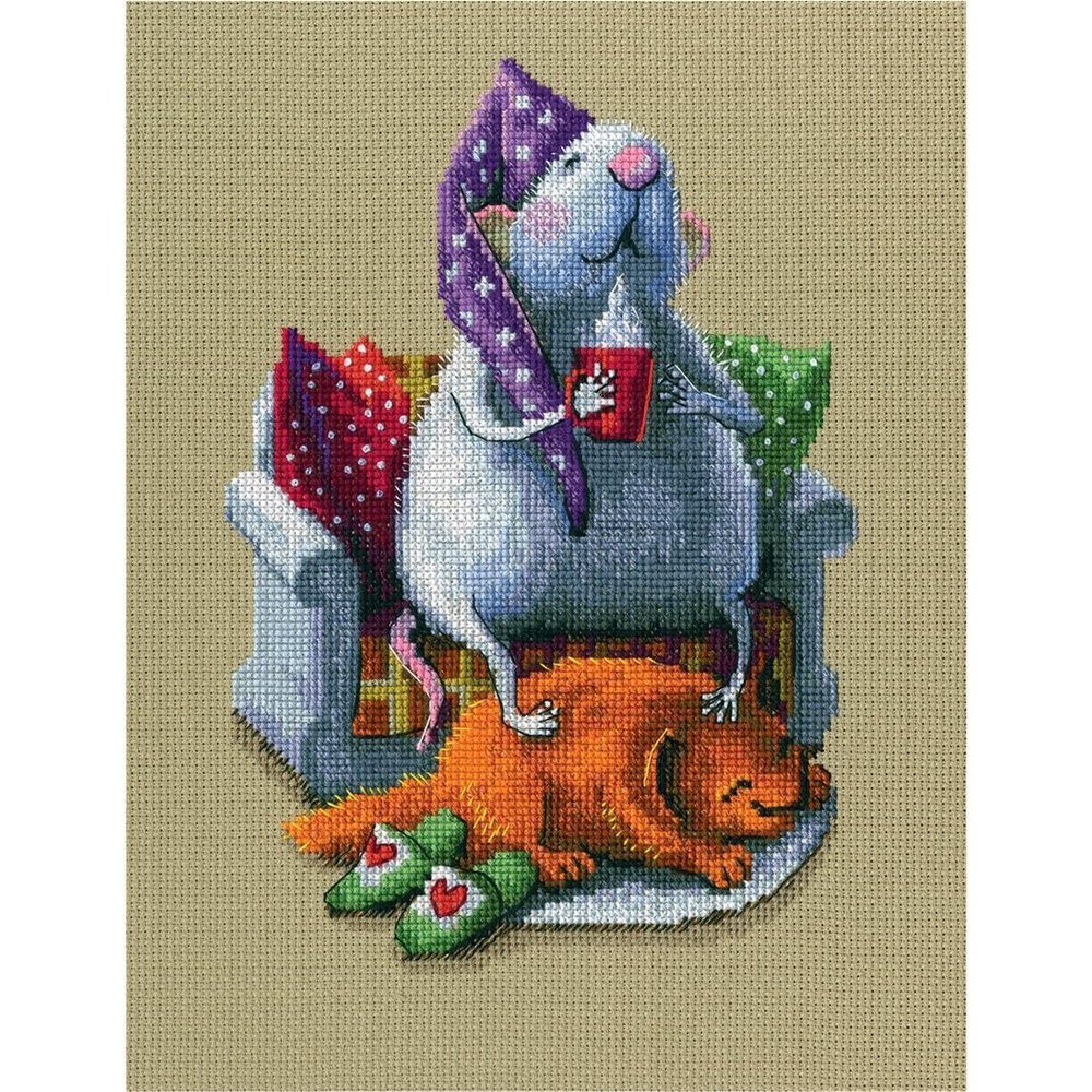 RTO Cross Stitch, Runs The House (16 Count)
