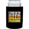 Beer Pressure Thick Foam Can Coolie (Black, 2 Pack) view 1