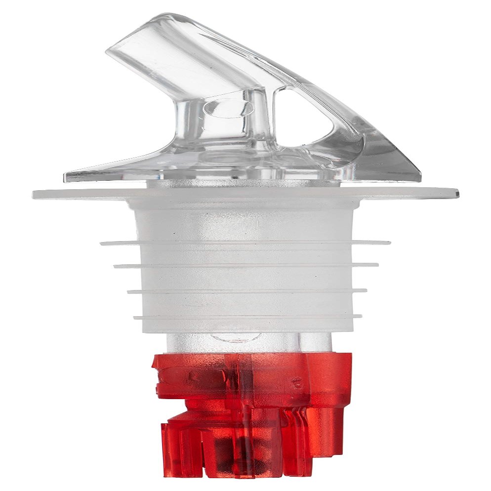 [12 PACK] Measured Liquor Bottle Pourers 0.75 oz (22 mL) - Collared Automatic Measured Bottle Pourer - No Cracks, No Leaks, Bar Spouts, Quick Shot, Spirit, Wine, Bar Cocktail Dispenser