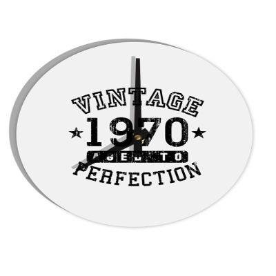 TOOLOUD 50th Birthday Vintage Birth Year 19?? 10" Round Wall Clock