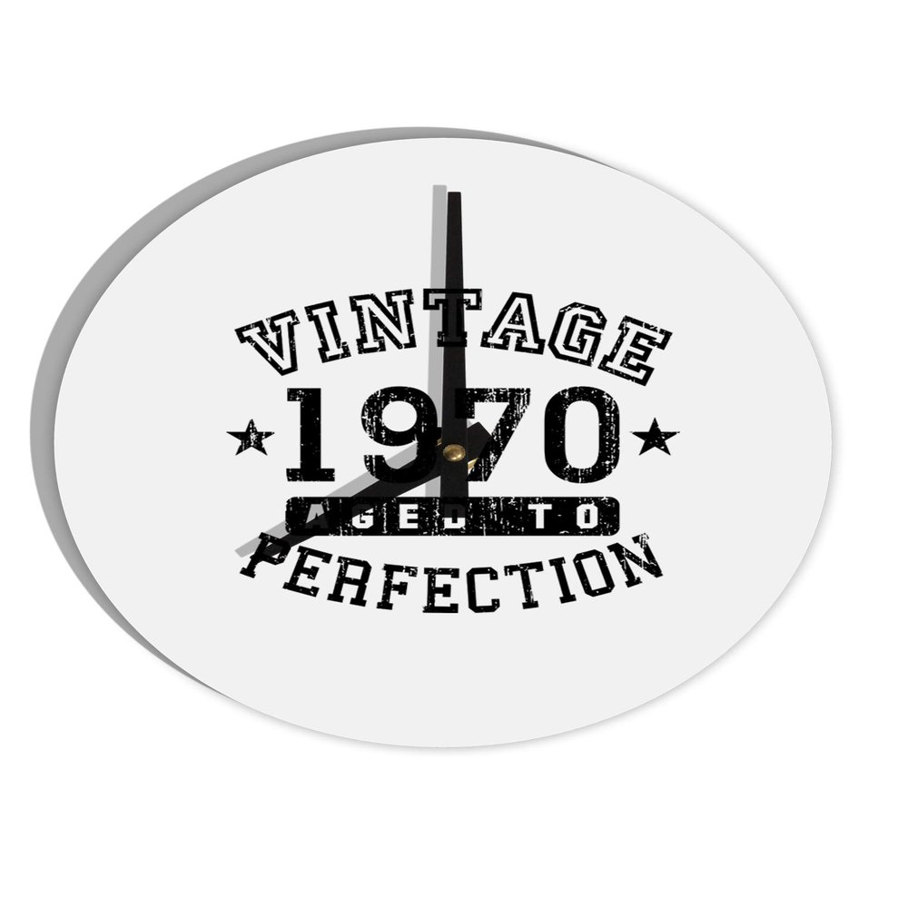 TOOLOUD 50th Birthday Vintage Birth Year 19?? 10" Round Wall Clock