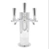 K&B Triple Faucet Draft Beer Kegerator Tower 3" - Customizable (Chrome Self Closing Faucet, Chrome Heavy Duty Tap Handle) view 1
