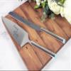 Kate Spade Bridal Personalized Take the Cake Wedding Cake Knife and Server Set, Custom Engraved Wedding Cake Cutting Set, Accessories and Gifts for the Bride and Groom view 2