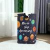 Blueangle Cartoon Solar System Pattern Laundry Basket Clothes Hamper Collapsible Durable Dirty Clothes Large Storage Laundry Organizer view 2
