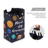 Blueangle Cartoon Solar System Pattern Laundry Basket Clothes Hamper Collapsible Durable Dirty Clothes Large Storage Laundry Organizer view 3