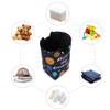Blueangle Cartoon Solar System Pattern Laundry Basket Clothes Hamper Collapsible Durable Dirty Clothes Large Storage Laundry Organizer view 4