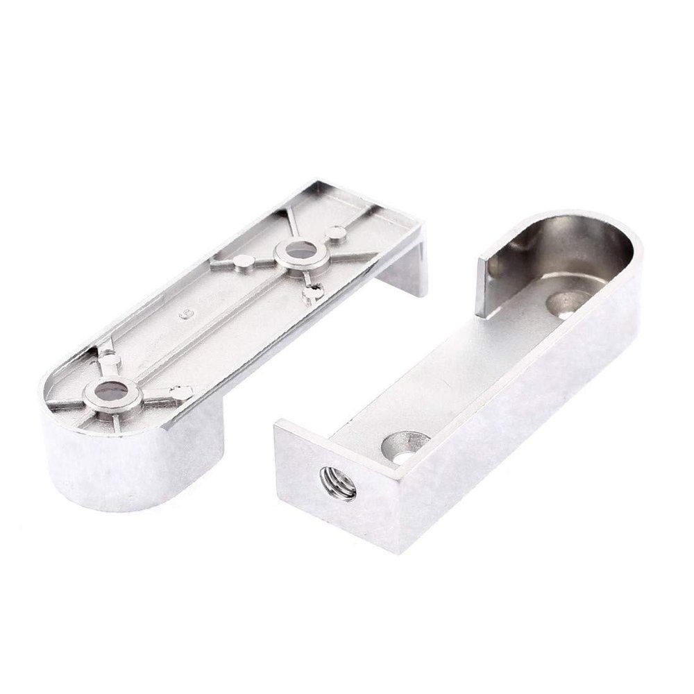 New Lon0167 Clothes Closet Featured Rod Flange Holder reliable efficacy Support Bracket 2Pcs(id:699 08 b5 6a2)