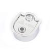 New Lon0167 Metal 25mm Featured Dia Clothes Closet reliable efficacy Rod Flange Holder Bracket Silver Tone 5pcs(id:eb7 66 5b 0a2) view 2