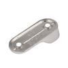 New Lon0167 Wardrobe Hardware Featured Nickel Plated Zinc reliable efficacy Alloy Rod End Support Bracket Holder 50pcs(id:881 f9 d2 dd7) view 3
