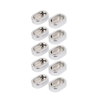New Lon0167 Oval Wardrobe Featured Garment Alloy Lever reliable efficacy Rod Clothes Brackets Holder 31mm x 17mm 10 Pcs(id:34d 0c ce 0e0)
