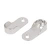 New Lon0167 Closet Wardrobe Featured Nickel Plated Zinc reliable efficacy Alloy Rod End Support Bracket Holder 30pcs(id:597 49 99 166) view 2