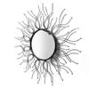 30 inch Black Decorative Mirror Hanging Round Mirror Wall Mirror view 3