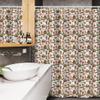 Lunarable Oktoberfest Stall Shower Curtain, Beer Making Elements Hops Wheat Pretzels Lobster Festival Menu Country Theme, Fabric Bathroom Decor Set with Hooks, 54" W x 78" L, Multicolor view 3
