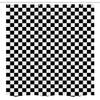Lunarable Geometric Stall Shower Curtain, Plaid Ornamented of Squares Shapes in Checkered Style Repetition, Fabric Bathroom Decor Set with Hooks, 54" W x 78" L, Charcoal Grey and White view 4