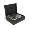 Bredemeijer 184005 Tea Box, Bamboo, Black view 1