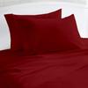 ARlinen Duvet Cover Set California King Burgundy Comforter Cover Bedding 5 Pieces(1 Duvet Cover + 4 Pillow Covers) 400 Thread Count Zipper Closure Duvet Cover(California King 102x96 Burgundy Solid) view 3