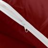 ARlinen Duvet Cover Set California King Burgundy Comforter Cover Bedding 5 Pieces(1 Duvet Cover + 4 Pillow Covers) 400 Thread Count Zipper Closure Duvet Cover(California King 102x96 Burgundy Solid) view 4