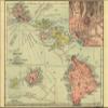 History Galore 24"x36" Gallery Poster, map of Hawaii 1912 view 1