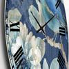 Design Art Designart 'Indigold Bird Cottage Family III' Farmhouse Large Wall Clock 23 in. Wide x 23 in. high view 4