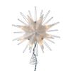 Kurt Adler UL3164 UL 10L 8PT Capiz Silver Star Treeto view 1