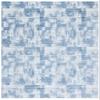 SAFAVIEH Area Rug 8x10 - Amelia Collection - Large - Ivory & Blue, Modern Design, Non-Shedding & Easy Cleaning, Ideal for Living Room, Bedroom, Office, Dining Space (ALA786A) view 3