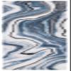 SAFAVIEH Craft Collection Runner Rug - 2'3" x 8', Blue & Grey, Modern Abstract Design, Non-Shedding & Easy Care, Ideal for High Traffic Areas in Living Room, Bedroom (CFT819M) view 2