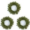 3 Pieces of Artificial Canadian Pine Wreath view 2