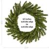3 Pieces of Artificial Canadian Pine Wreath view 4