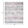 SAFAVIEH Area Rug 8x10 - Madison Collection - Large - Grey & Purple, Moroccan Boho Distressed Design, Non-Shedding & Easy Cleaning, Ideal for Living Room, Bedroom, Office, Dining Space (MAD798J) view 2