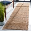 SAFAVIEH Natural Fiber Collection Runner Rug - 2'3" x 9', Natural, Handmade Farmhouse Jute, Ideal for High Traffic Areas in Living Room, Bedroom (NF110A) view 1