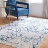 SAFAVIEH Area Rug 8x10 - Amelia Collection - Large - Grey & Navy, Modern Design, Non-Shedding & Easy Cleaning, Ideal for Living Room, Bedroom, Office, Dining Space (ALA783H) view 3