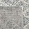 SAFAVIEH Area Rug 8x10 - Madison Collection - Large - Silver & Ivory, Moroccan Boho Distressed Design, Non-Shedding & Easy Cleaning, Ideal for Living Room, Bedroom, Office, Dining Space (MAD798G) view 4