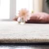 SAFAVIEH Micro-Loop Collection Runner Rug - 2'3" x 9', Beige & Grey, Handmade Wool, Ideal for High Traffic Areas in Living Room, Bedroom (MLP377B) view 4