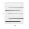 SAFAVIEH Montauk Collection Accent Rug - 4' x 6', Ivory & Black, Handmade Flat Weave Boho Farmhouse Cotton Modern Stripe, Ideal for High Traffic Areas in Entryway, Living Room, Bedroom (MTK311A) view 2