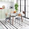 SAFAVIEH Montauk Collection Accent Rug - 4' x 6', Ivory & Black, Handmade Flat Weave Boho Farmhouse Cotton Modern Stripe, Ideal for High Traffic Areas in Entryway, Living Room, Bedroom (MTK311A) view 3