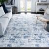 SAFAVIEH Area Rug 8x10 - Amelia Collection - Large - Navy & Light Grey, Modern Design, Non-Shedding & Easy Cleaning, Ideal for Living Room, Bedroom, Office, Dining Space (ALA786N) view 1