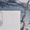 SAFAVIEH Craft Collection 2'3" x 8' Grey/Blue CFT877L Modern Abstract Non-Shedding Living Room Entryway Foyer Hallway Bedroom Runner Rug view 3