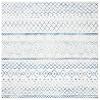 SAFAVIEH Area Rug 8x10 - Madison Collection - Large - Ivory & Navy, Moroccan Boho Distressed Design, Non-Shedding & Easy Cleaning, Ideal for Living Room, Bedroom, Office, Dining Space (MAD798E) view 3