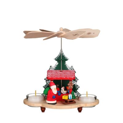 Alexander Taron 33-211 Christian ULBRICHT Pyramid-Santa at The Toy Market, Brown