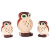 Alexander Taron 159-031 DREGENO Figures-OWL Family Set of 3, Brown view 1