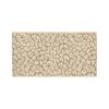 Authentic Hotel and Spa Turkish Cotton Cheetah Jacquard Trim Cream 2-Piece Bath Towel Set view 3