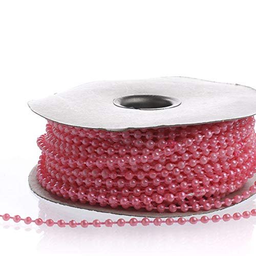 Factory Direct Craft Pink Fused String Pearl Beads