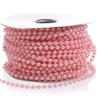 Pack of 2 Spools of 4mm Pink Fused String Pearl Beads - Pearl Beaded Garlands (72 feet per Spool - 144 feet Total) view 1