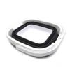 SAMMART 10L (2.64 Gallon) Collapsible Rectangular Handy Basket/Bucket (Black, 1) view 2