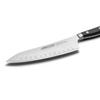 ARCOS Santoku Knife 7 Inch Nitrum Stainless Steel and 190 mm blade. Ergonomic Polyoxymethylene POM Handle.Classical design and rounded finish of great beauty and sturdiness. Series Opera. Color Black. view 3