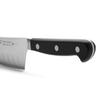 ARCOS Santoku Knife 7 Inch Nitrum Stainless Steel and 190 mm blade. Ergonomic Polyoxymethylene POM Handle.Classical design and rounded finish of great beauty and sturdiness. Series Opera. Color Black. view 4