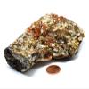 4.3" Orange Red Garnet Cluster Natural Sparkling Crystal Rough Spessartite Mineral Gemstone Specimen - China view 2