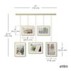 Umbra Exhibit Picture Frame Gallery Set, Adjustable Wall Collage Displays Five Photos (Two 4x6 and Three 5x7), Set of 5, Gold view 3