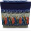 Polmedia Polish Pottery Rectangular Baker UNIKAT - Garden Dreams Pattern Handmade in Boleslawiec Poland by Ceramika Artystyczna + Certificate of Authenticity view 3