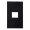 Panasonic SO-STYLE WNS6001B Plate, For 1 Line, Matte Black view 1